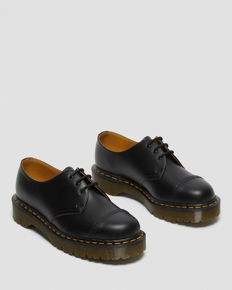 Dr Martens 1461 Bex Made in England Neus Cap Oxford Schoenen Heren Zwart | NL 230JPQ